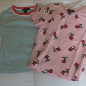 FOREVER 21 BUNDLE CUTE TOPS! WORE ONCE! FOREVER 21